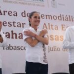 Sheinbaum anuncia inversión para salud en Tabasco y se declara “tabasqueña”