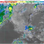 Frente Frío 44 azota el norte y contrasta con onda de calor en gran parte del país
