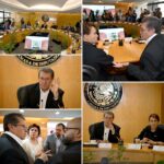 Ricardo Monreal coordina agenda legislativa para el cierre del periodo en San Lázaro